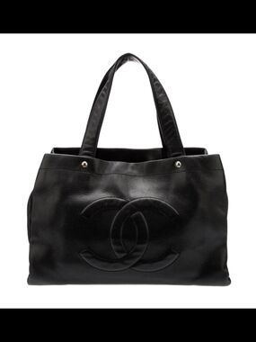 CHANEL Caviar Timeless Leather Tote